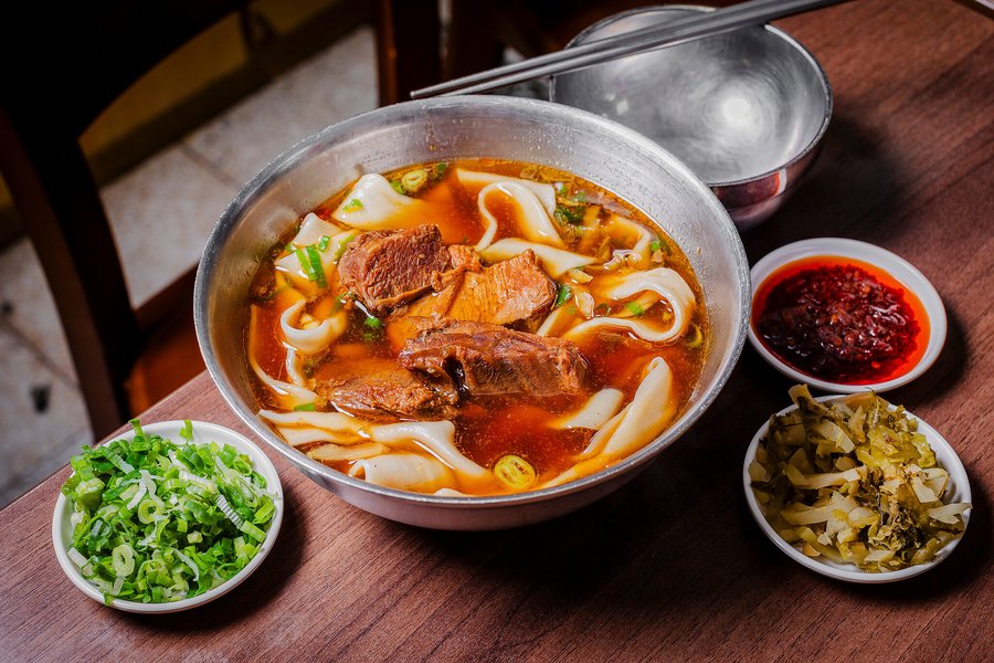 Beef noodles.