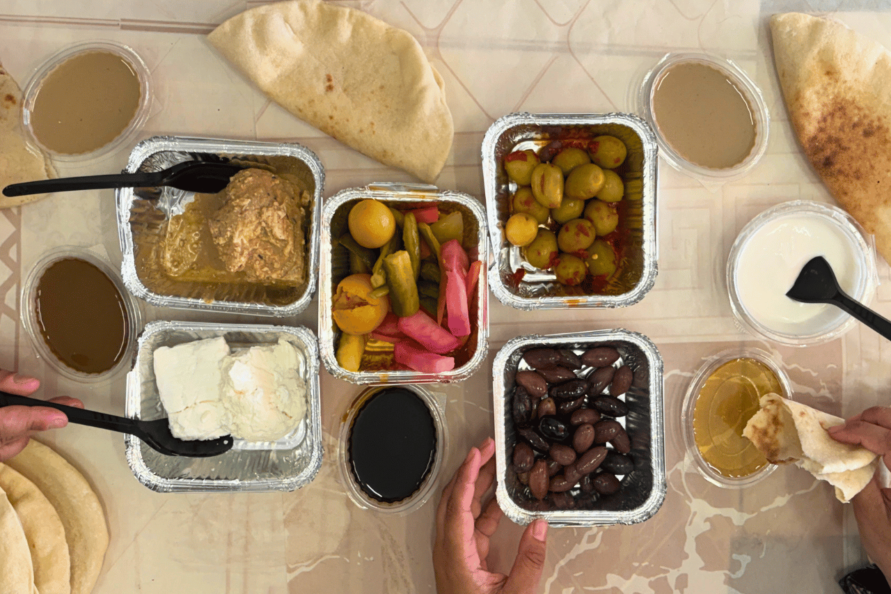 Alexandrian breakfast.