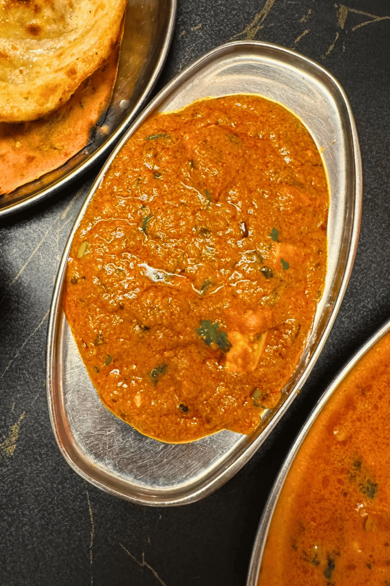 Royal-style paneer curry.