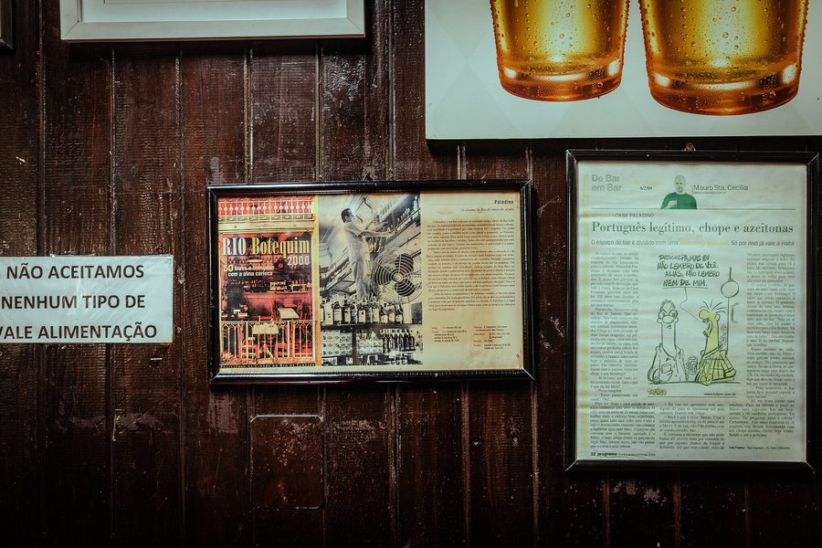 Botequim wall.