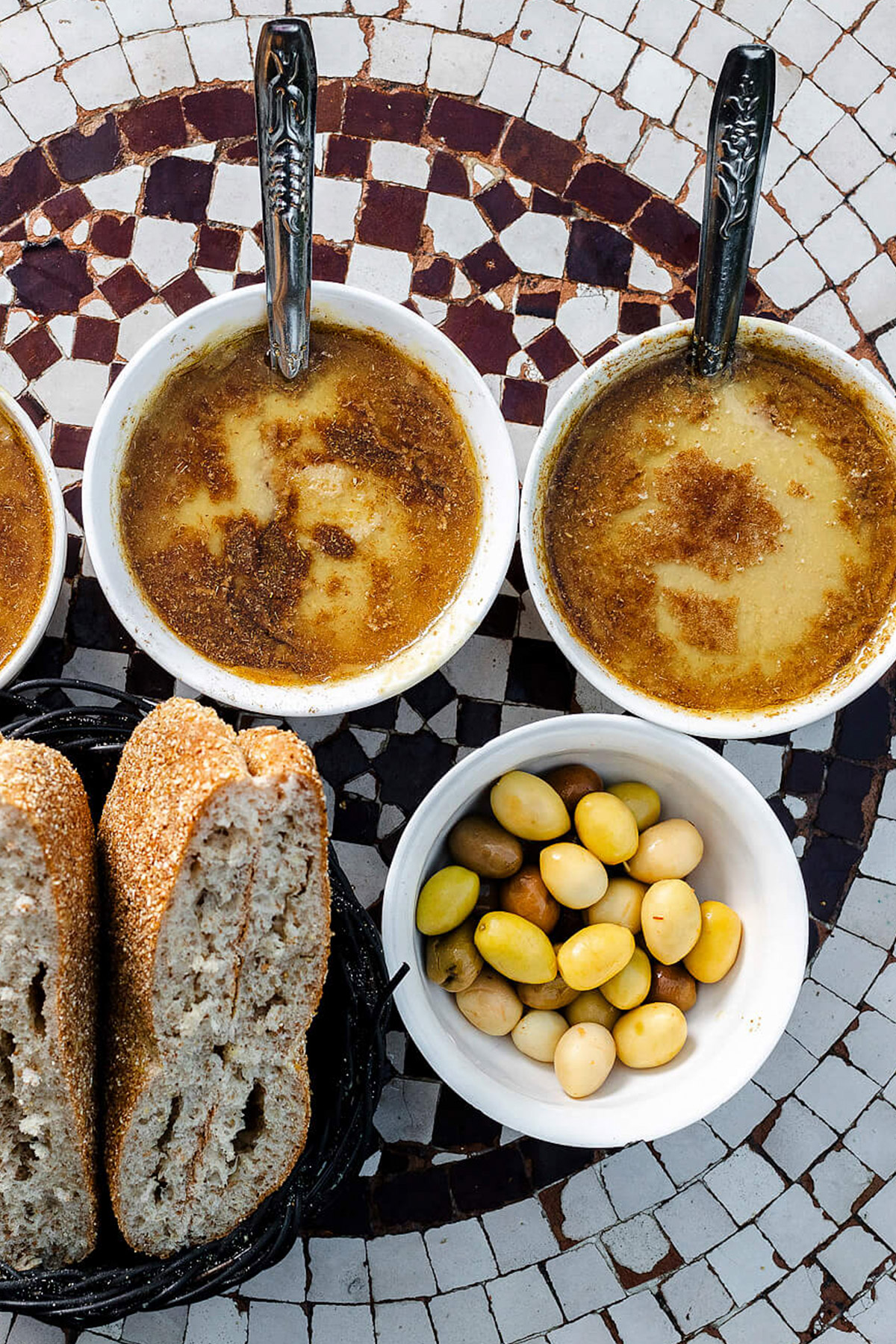 Bissara spread.