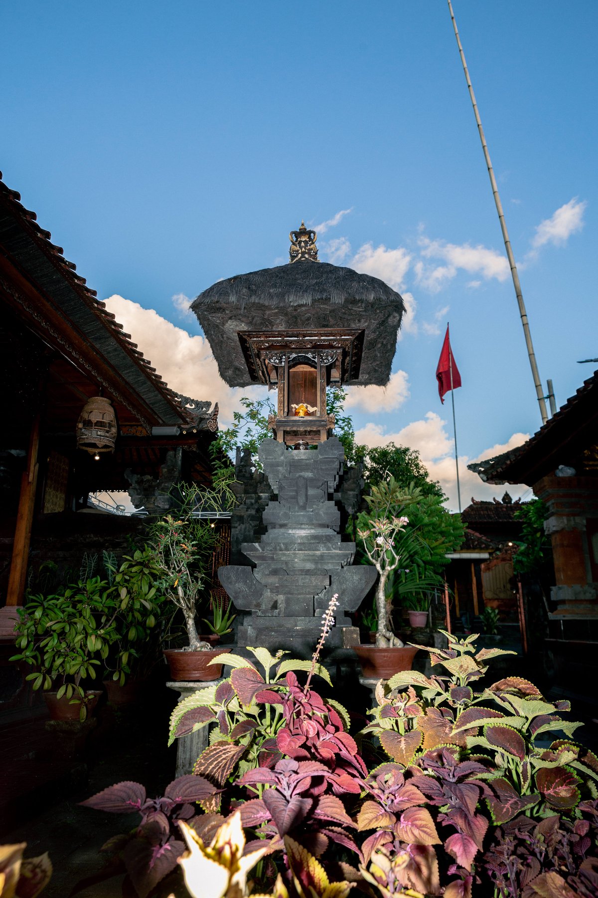 Balinese shrine.