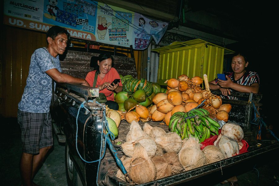 Night market.