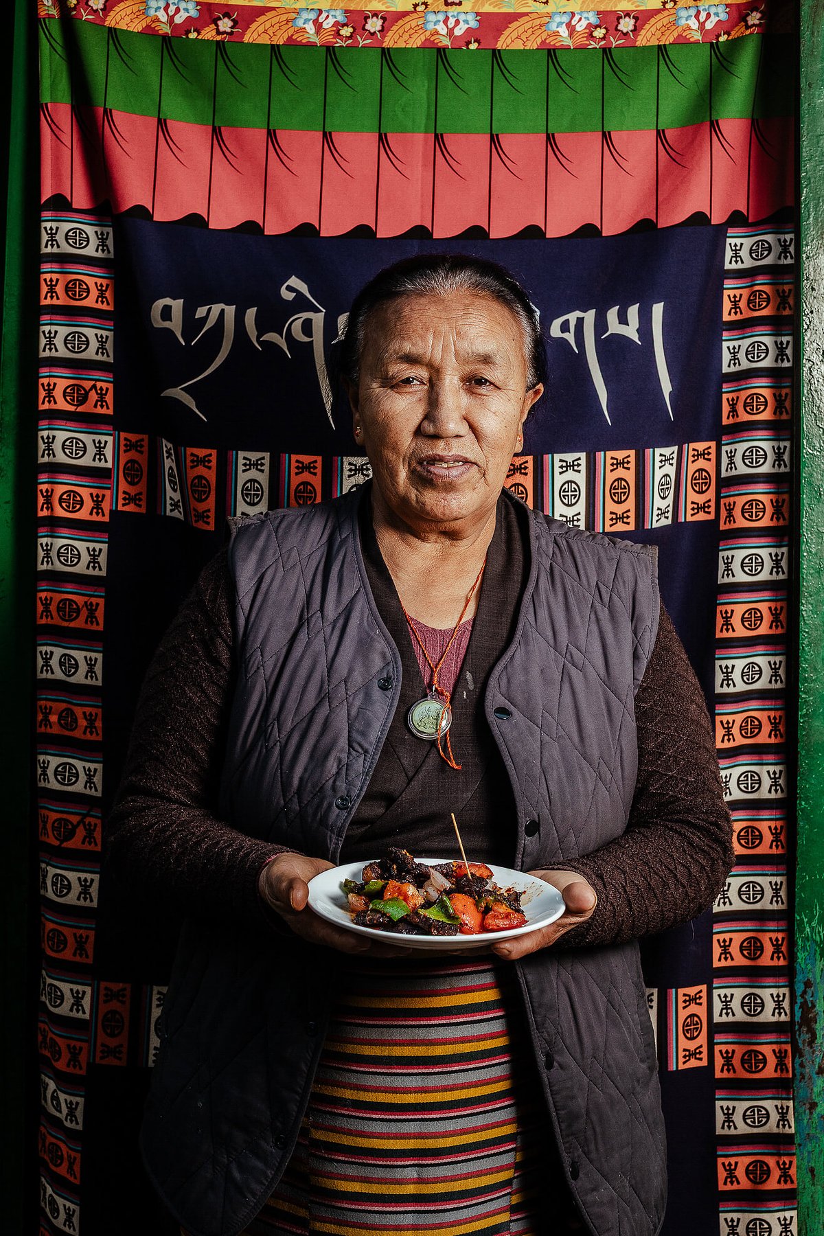 Tibetan momos.