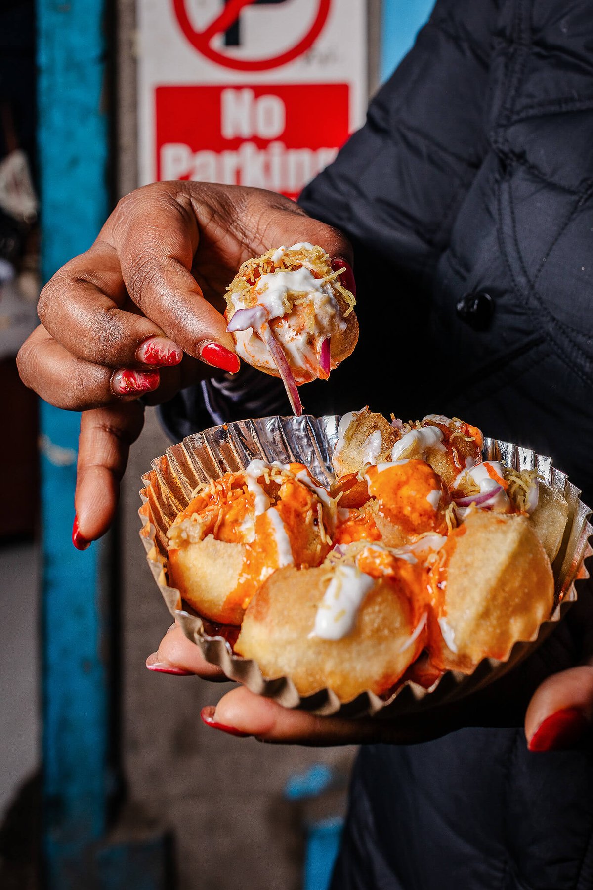 Pani puri.