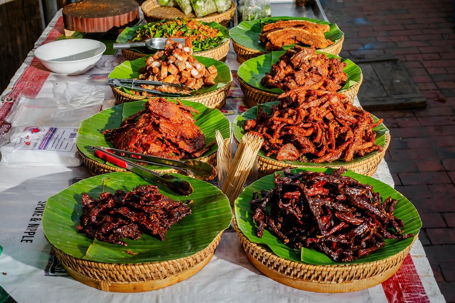 Air-dried seen savanh.