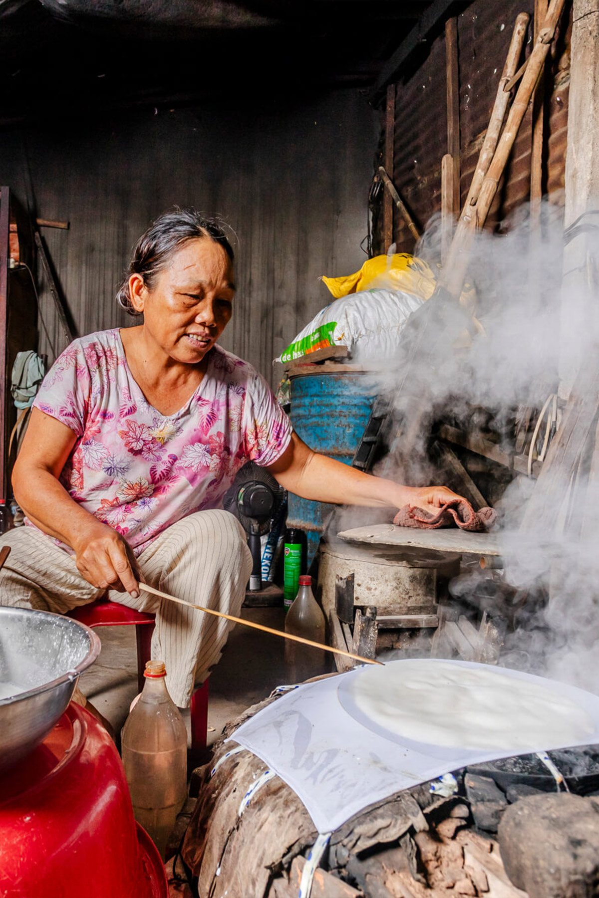 Bánh tráng maker.