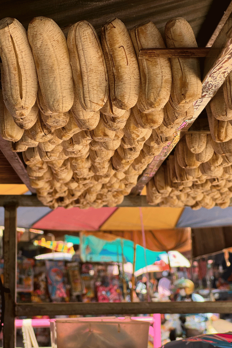 Air-dried bananas.