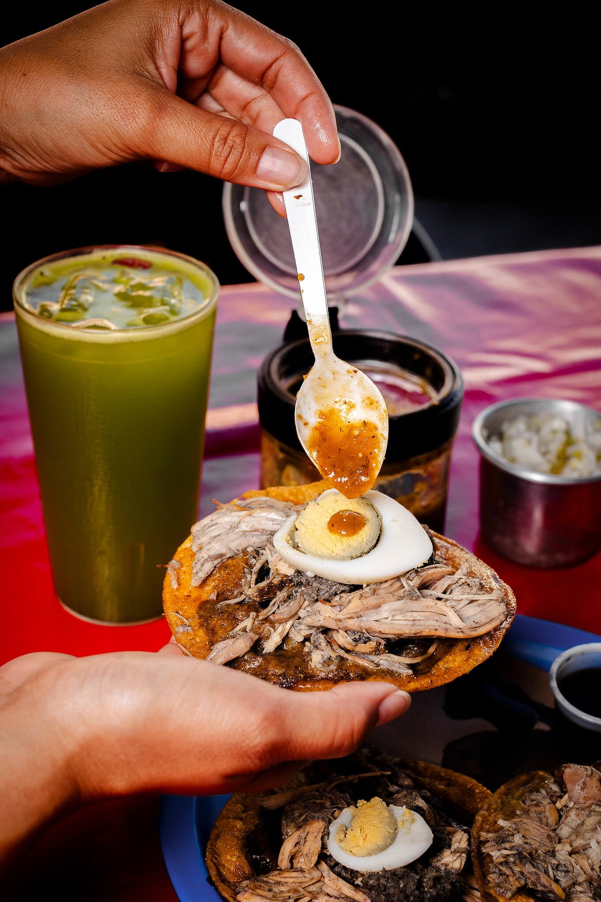 Cochinita panucho.