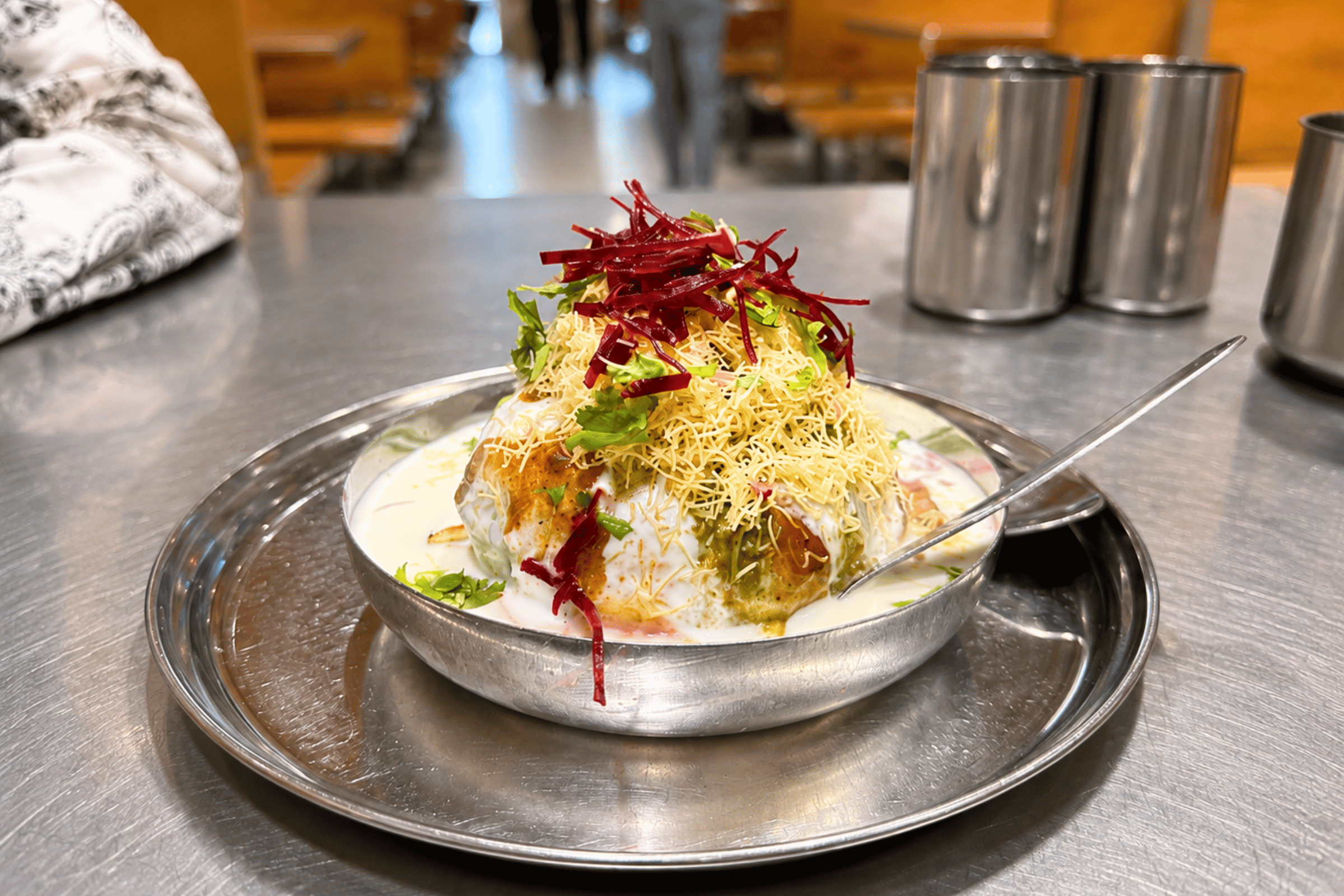 Creamy raj kachori.