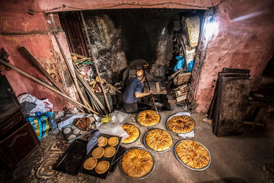 Old communal oven.