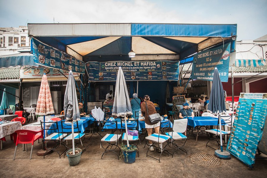 Local seafood spot.