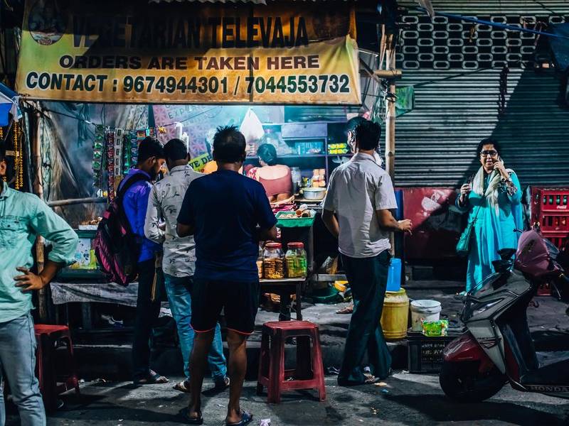 Night market.