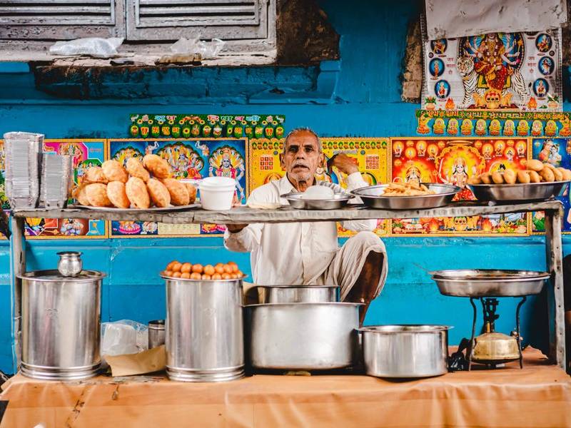 Kachori uncle.