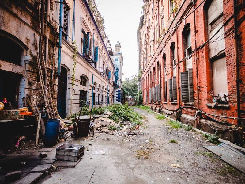 North Kolkata alley.