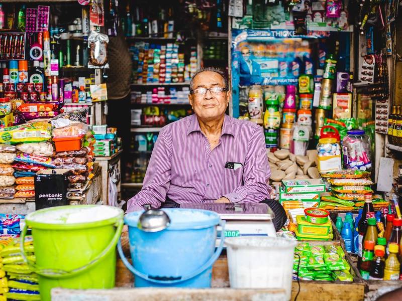 Neighbourhood grocer.
