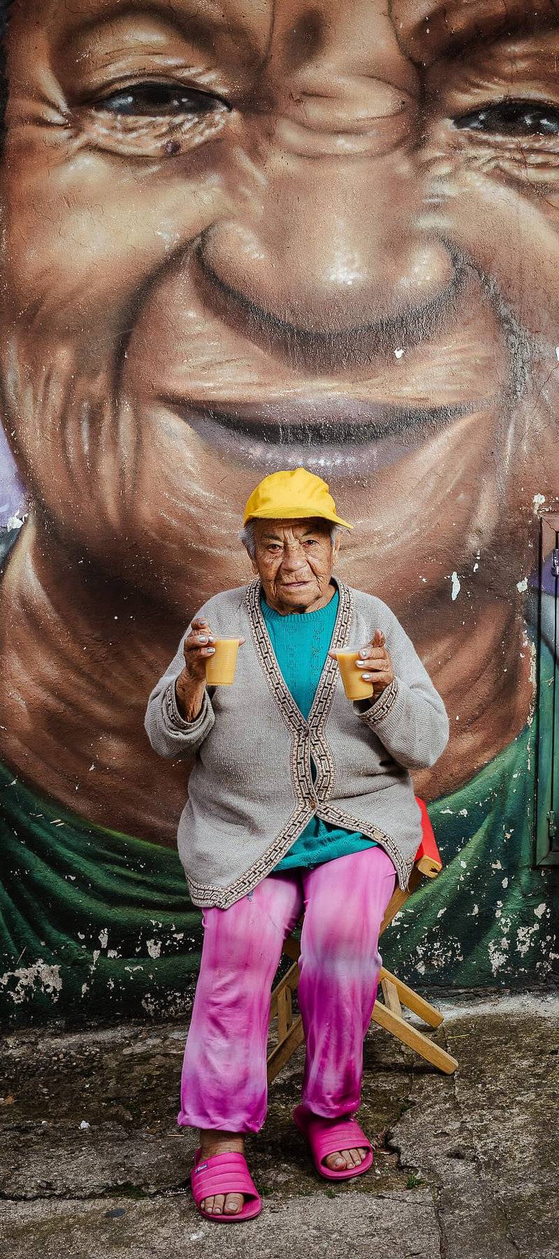 Chicha aunty.