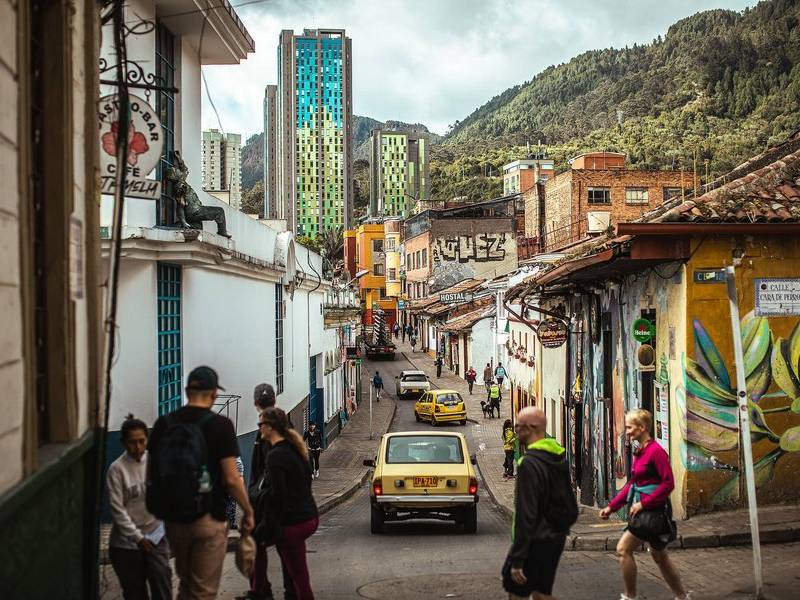 Candelaria and cerros.