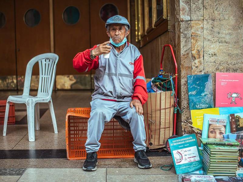 Book vendor.