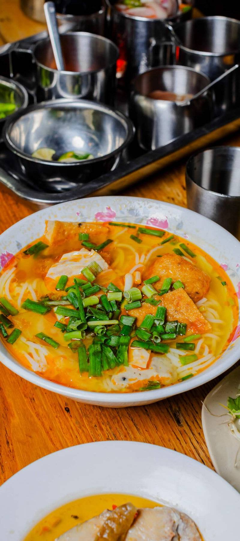Bún chả cá.