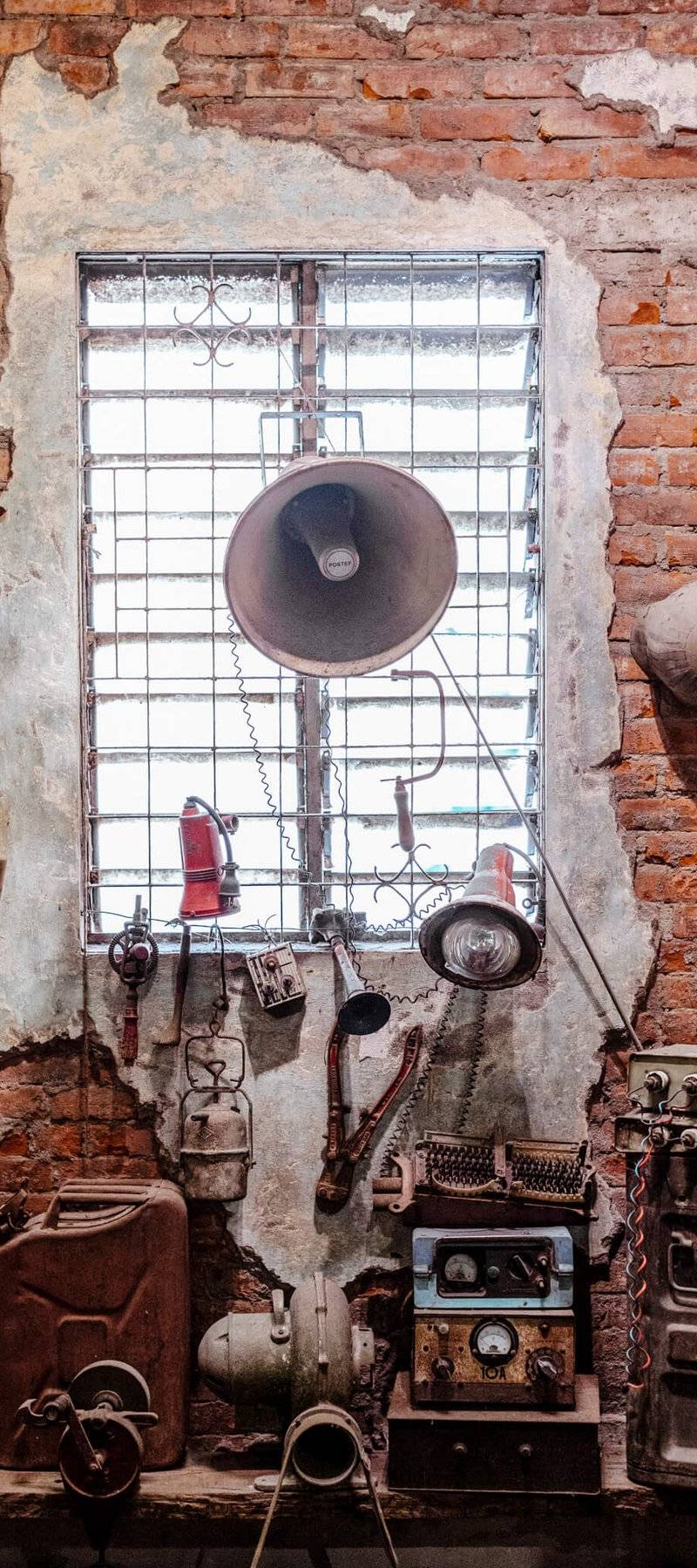Nostalgic decor.