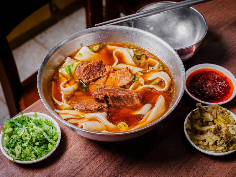 Beef noodles.