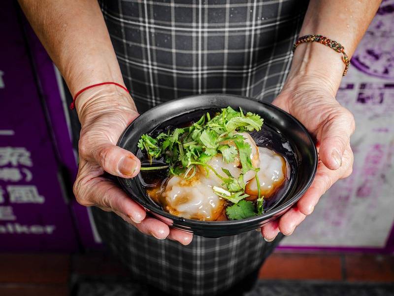 Aunty's dumplings.