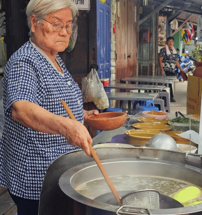 Shophouse vendor.