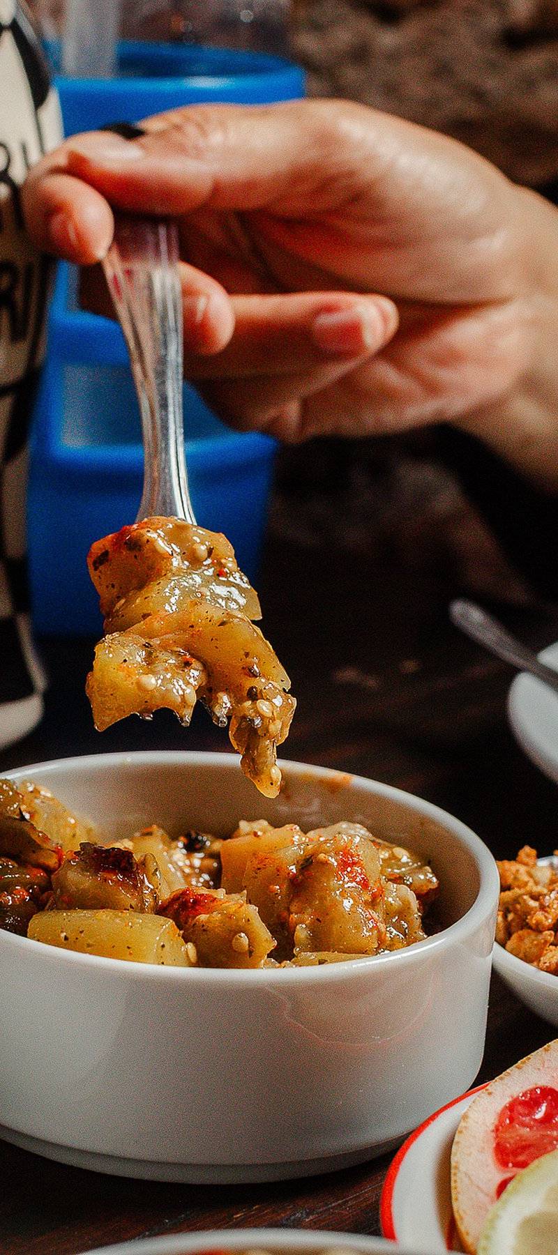 Papas a la huancaína.