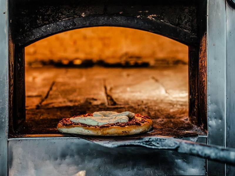 Into the oven.