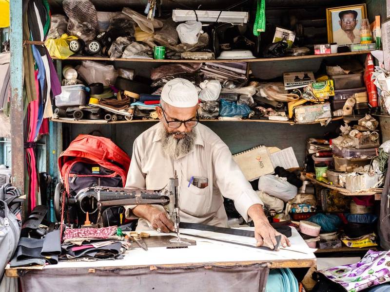 Muslim tailor.