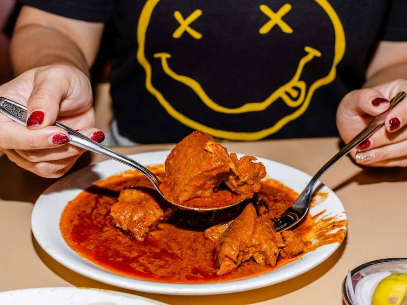 Chicken curry.
