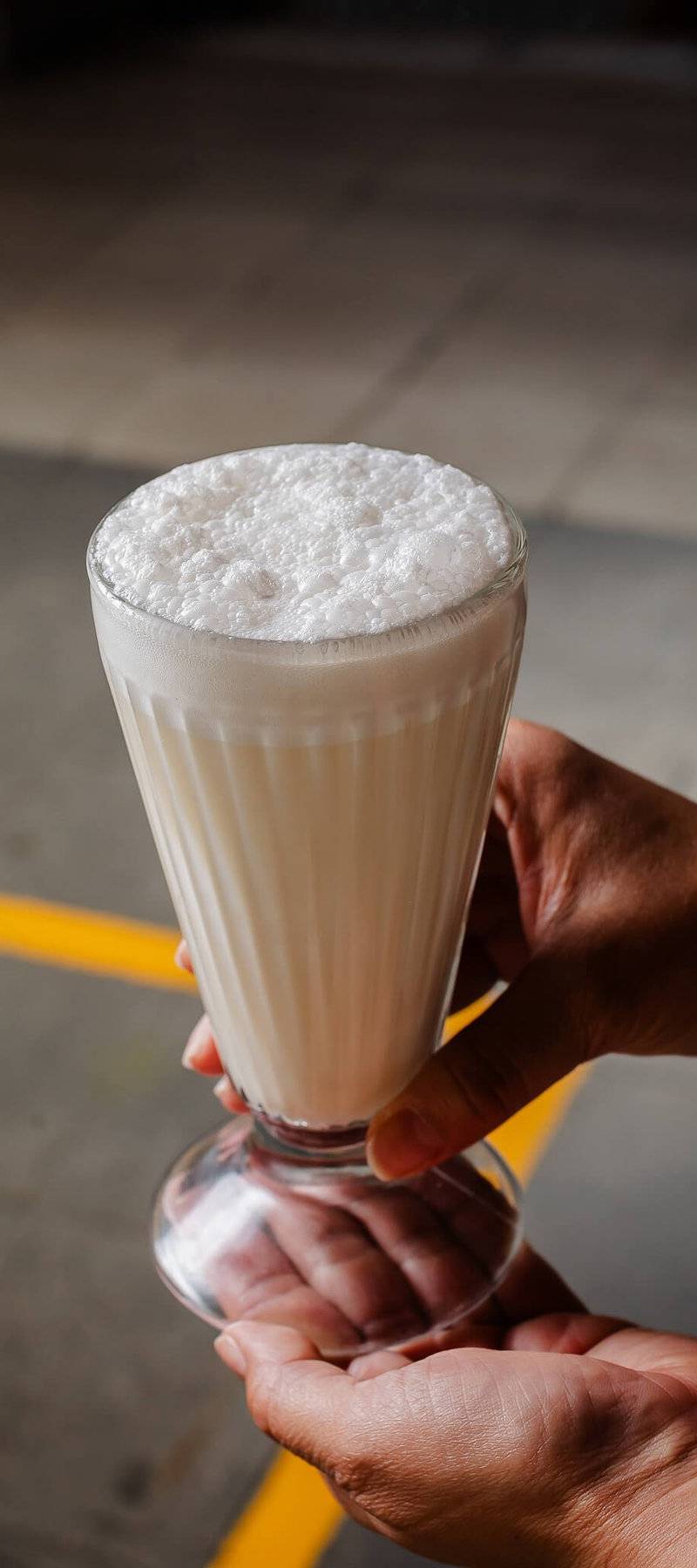 Jugo de coco.