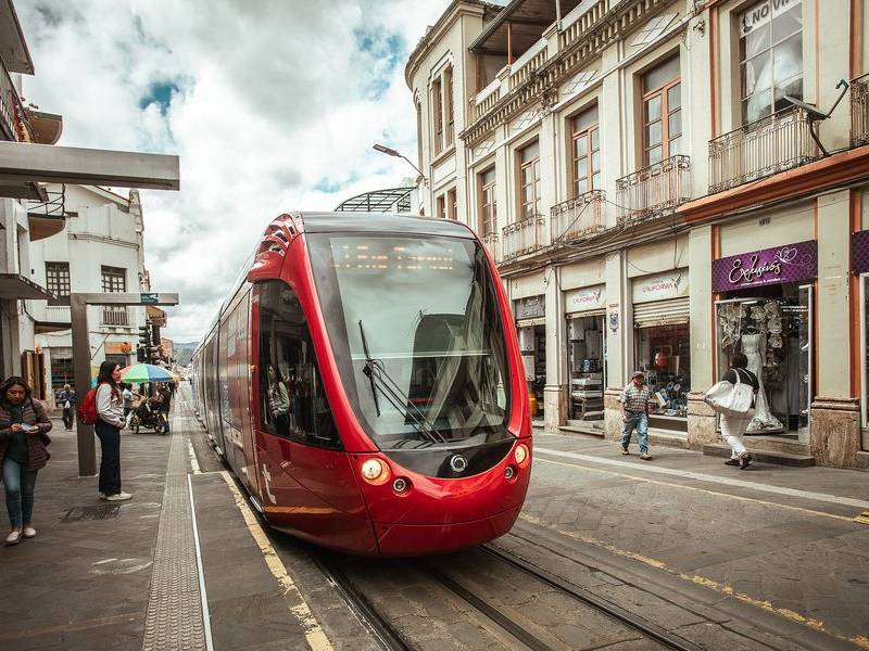 Cuenca's tram.