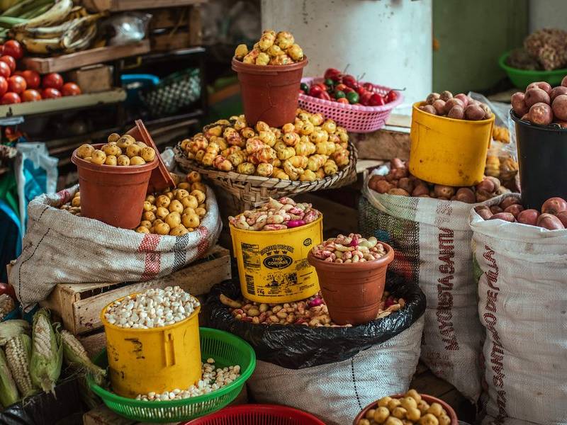Andean potatoes.