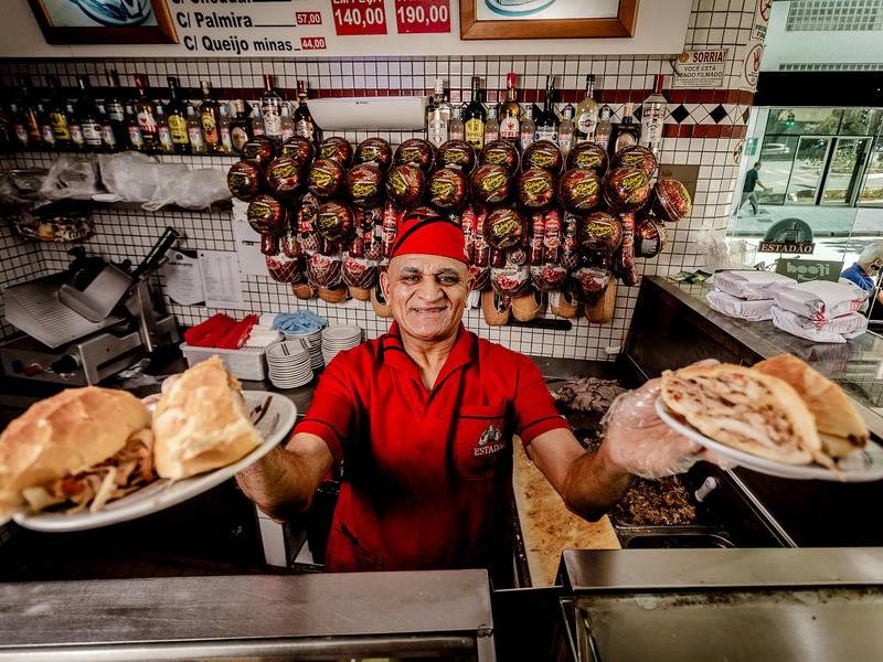 Estadão sandwiches.