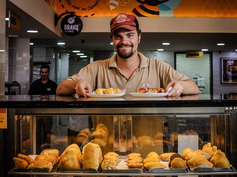 Bravo Café baker.