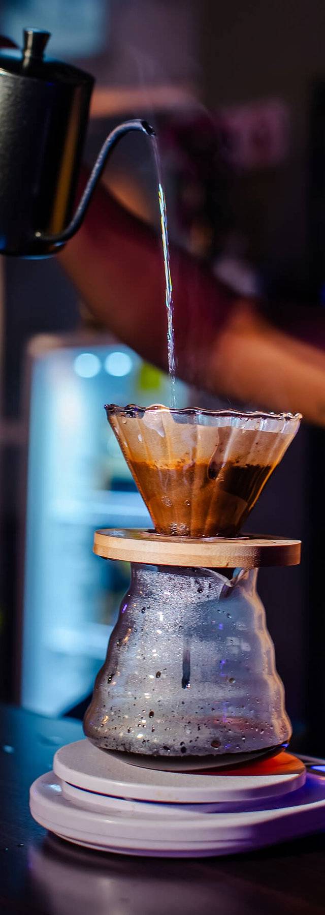 Learning to pour mint tea