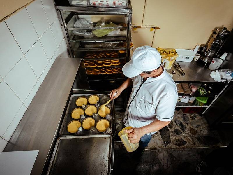 Arepas de choclo.