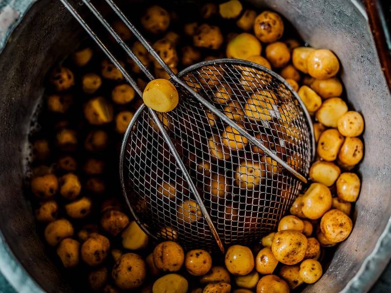 Papas criollas.