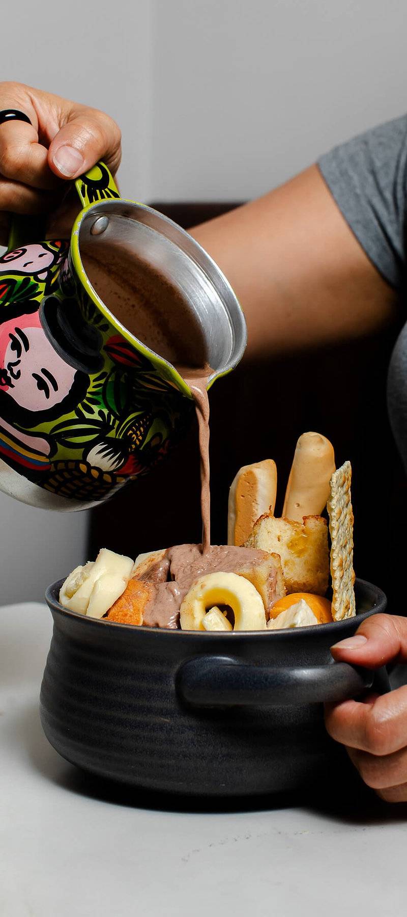 Migao bread soup.