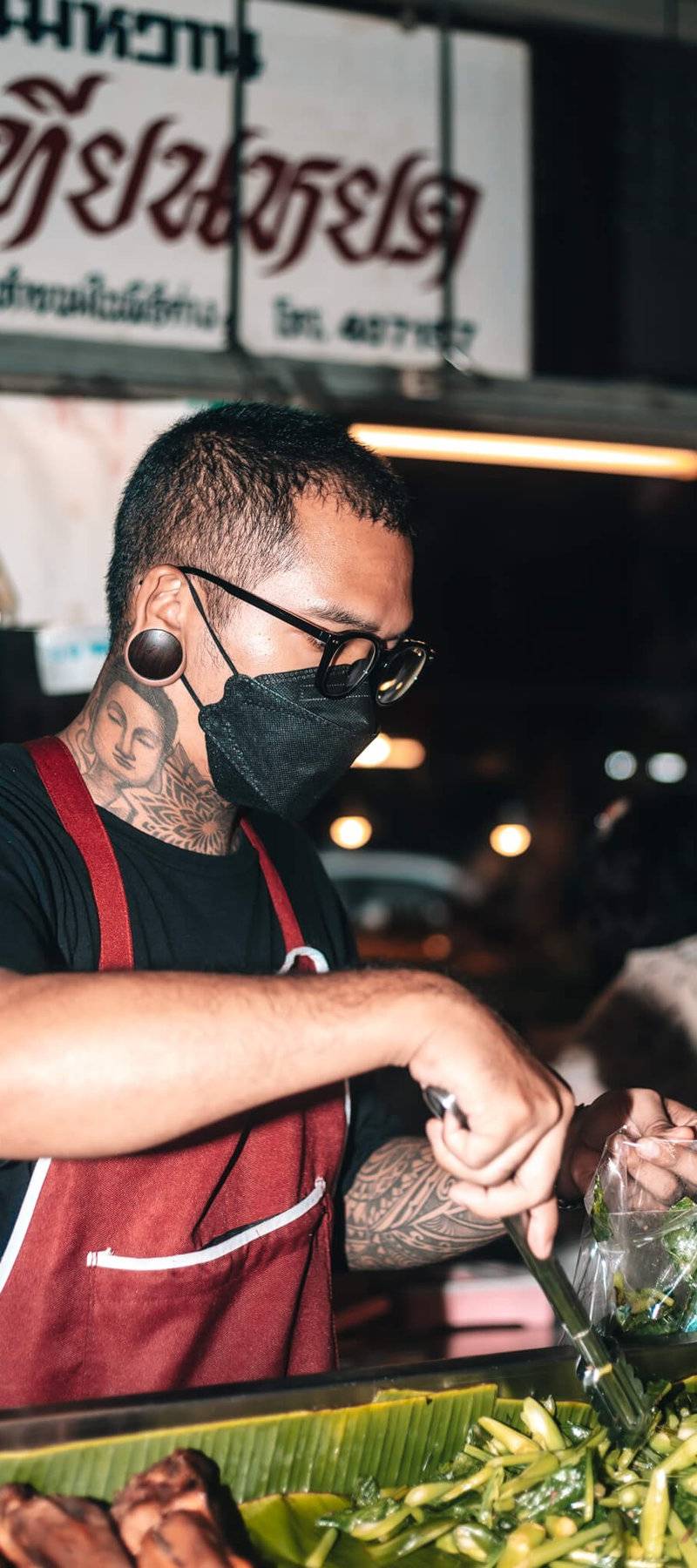 Night markets.