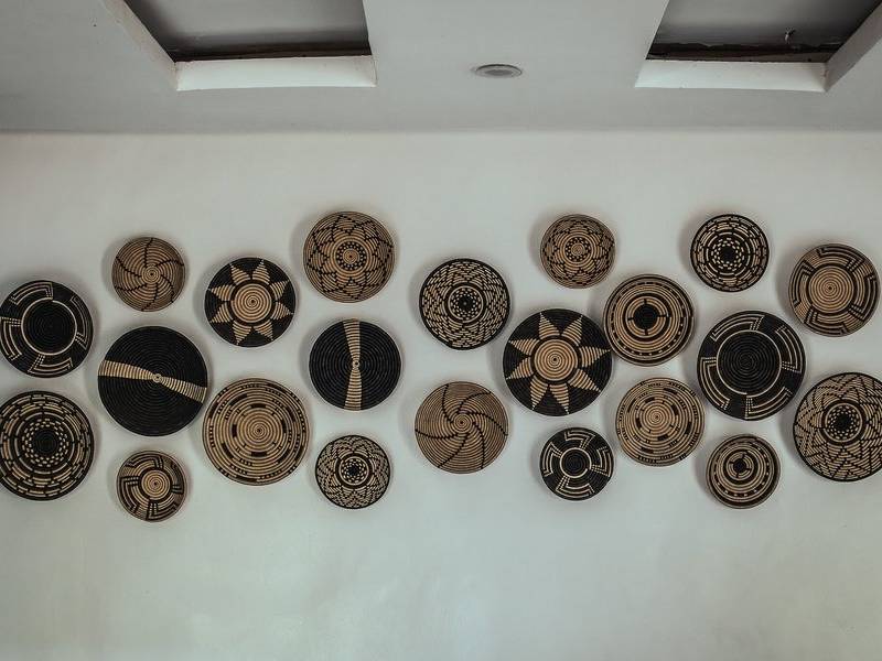 Agaseke wall.