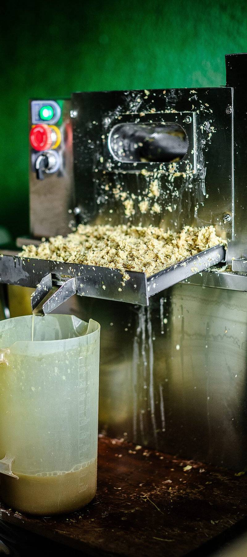 Sugarcane press.