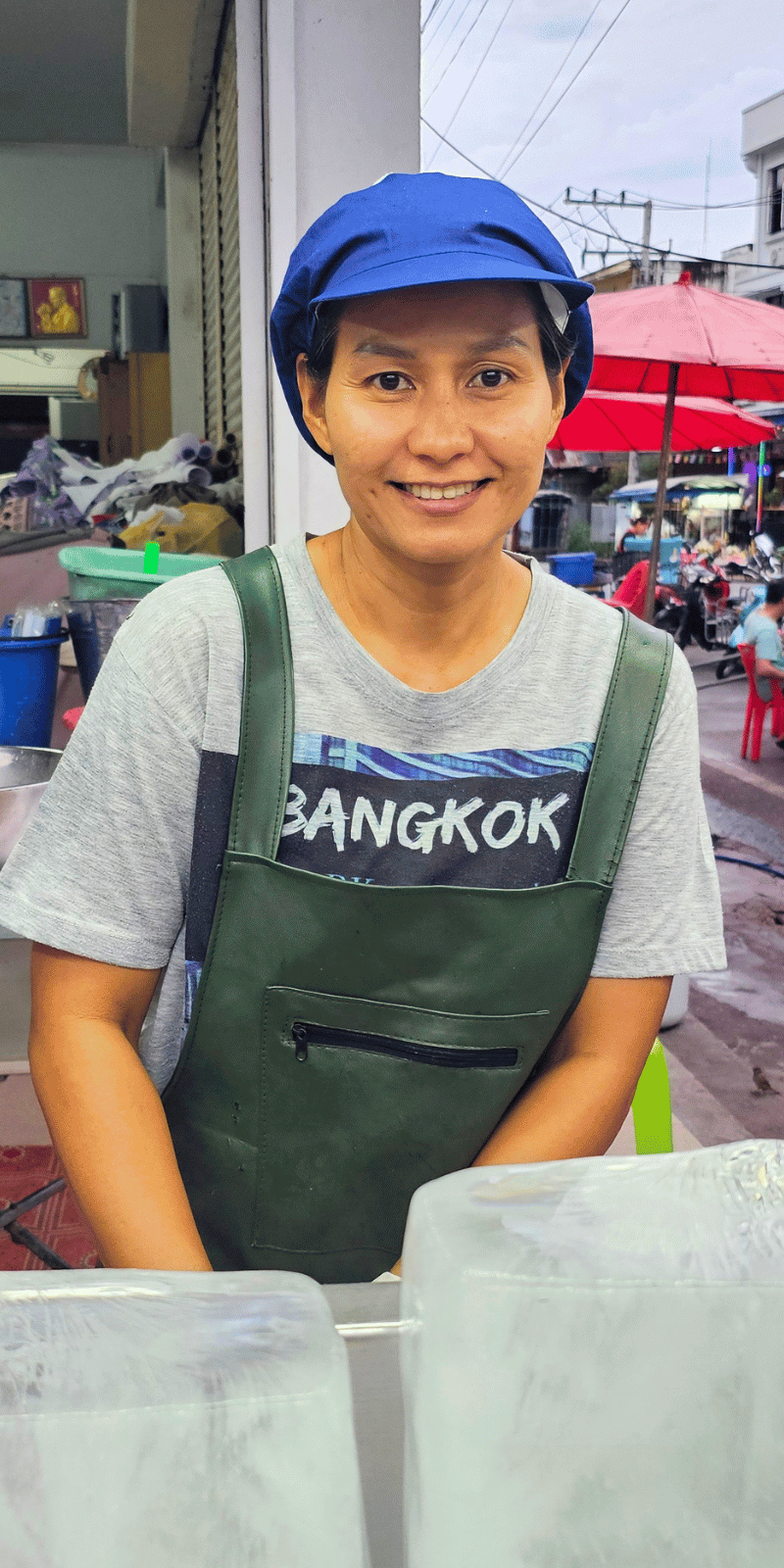 Market vendor.