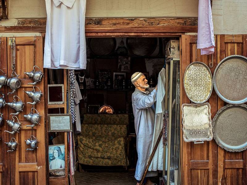 Life in the medina.