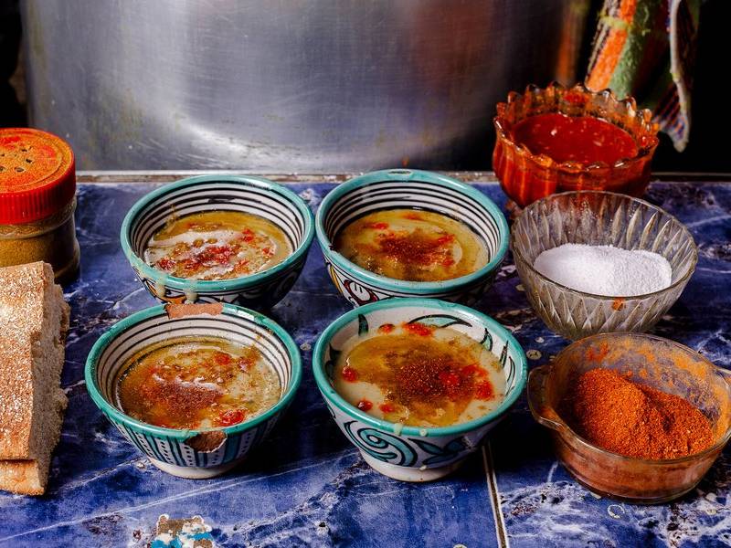 Bissara breakfast.