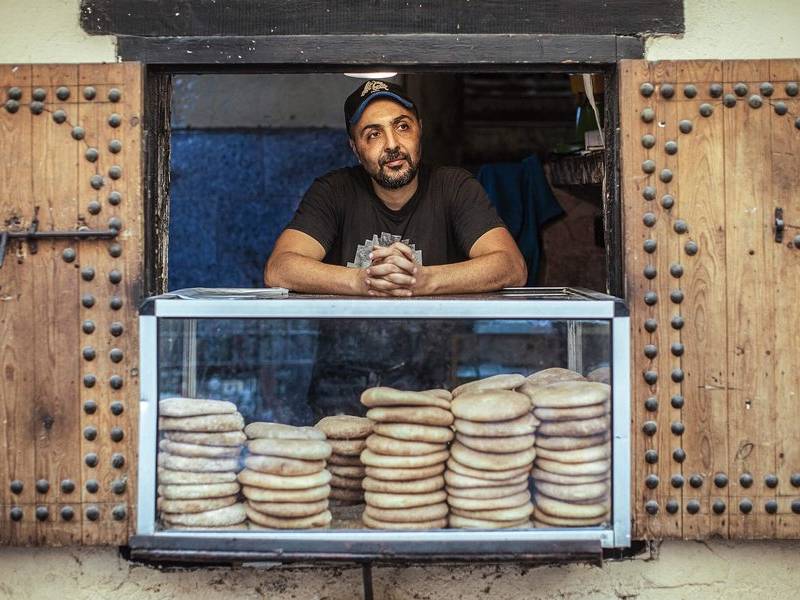 Khboz bakery.