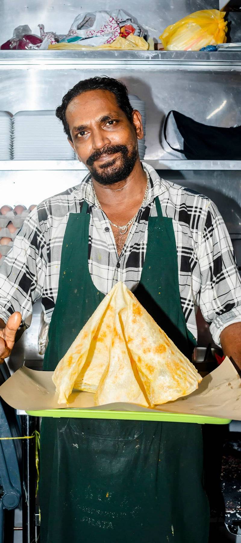 Serving prata.