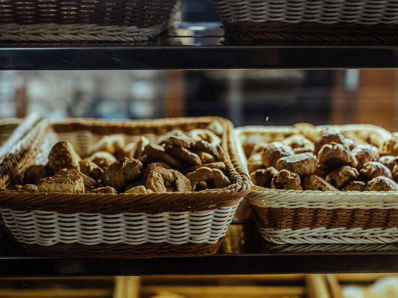 Baked caramanducas.
